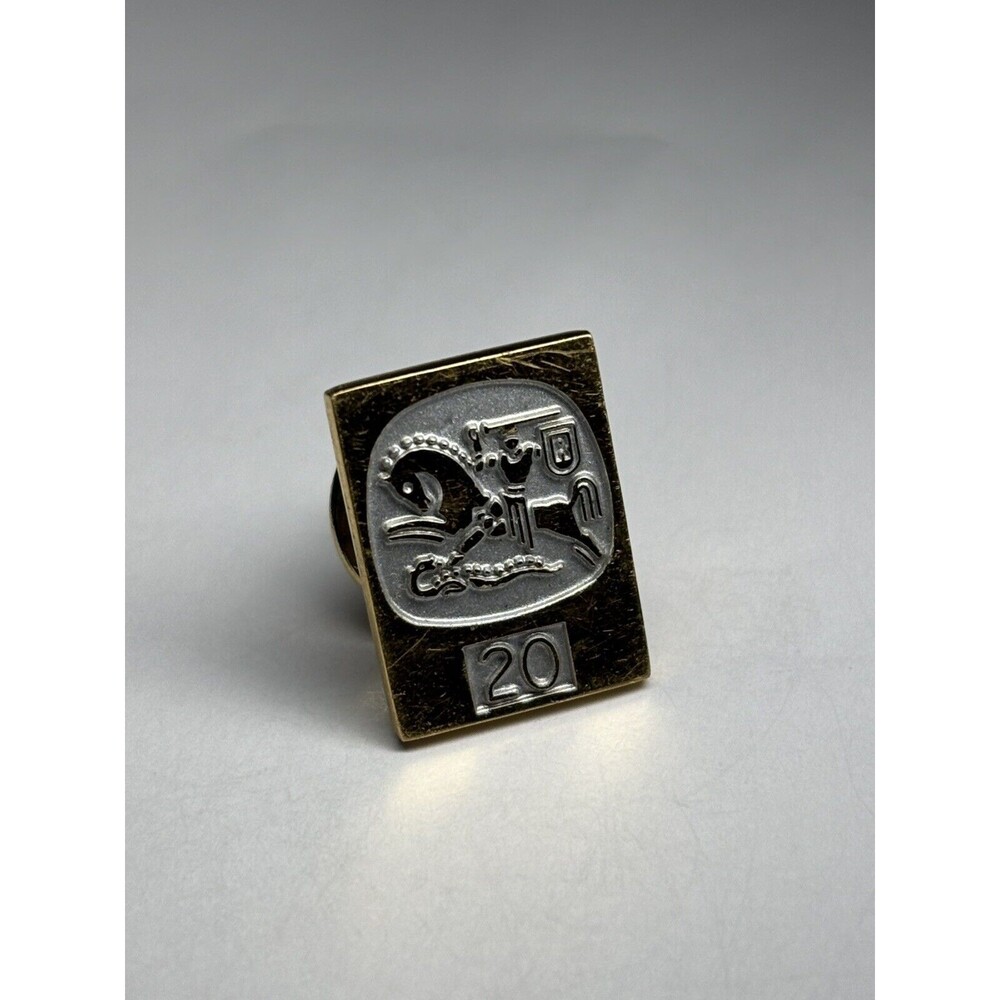 Vintage Reynolds Metals 20 Year Service Pin Award 1/10 10k Gold